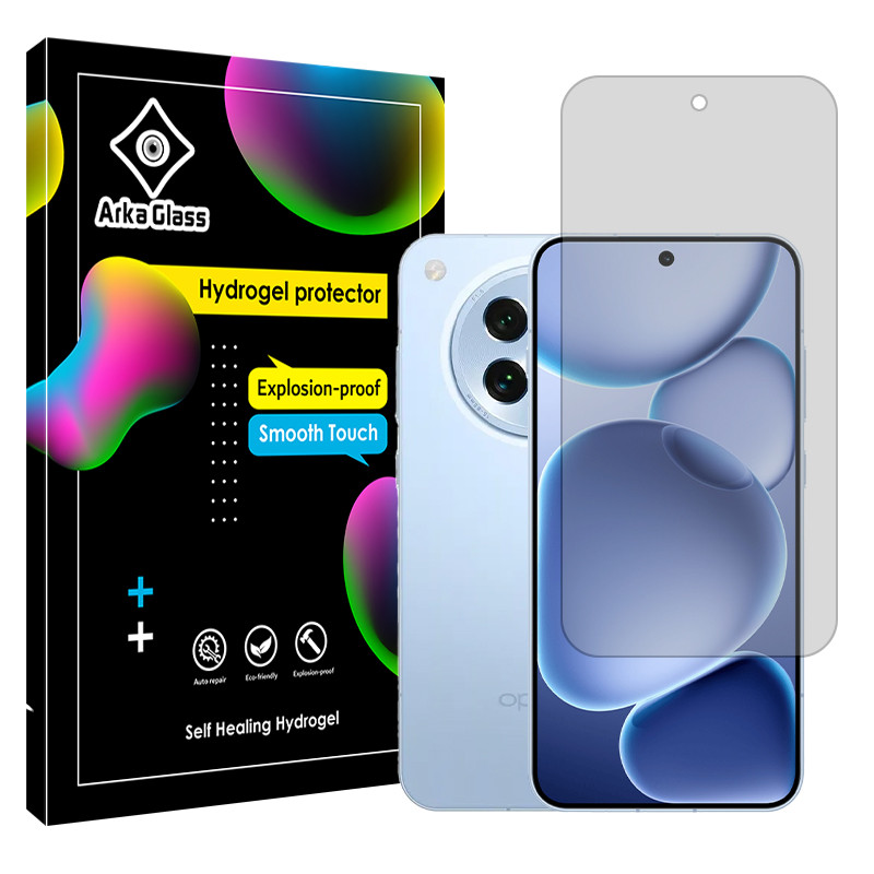 محافظ صفحه نمایش شفاف آرکا گلس مدل هیدروژلی مناسب برای گوشی موبایل اوپو Find X8S