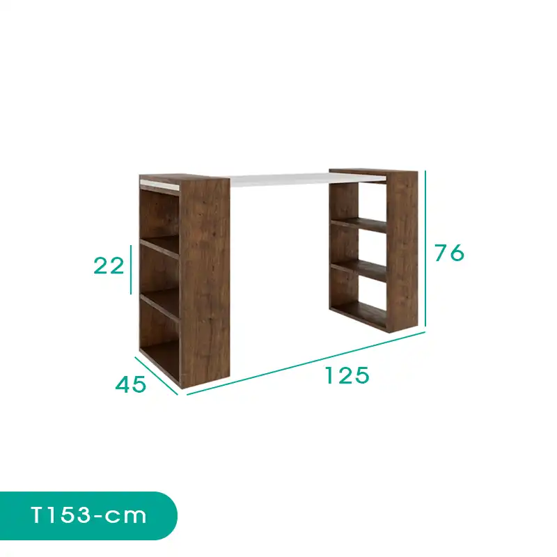 میز تحریر اسمردیس مدل T153 - MDF