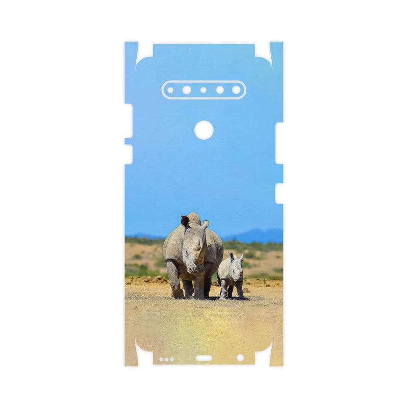 برچسب پوششی ماهوت مدل Rhino-FullSkin مناسب برای گوشی موبایل ال جی K51s