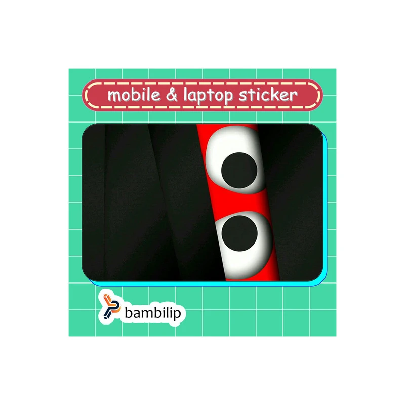 استیکر بامبیلیپ مدل کارت عابر طرح چشم کد 2094344