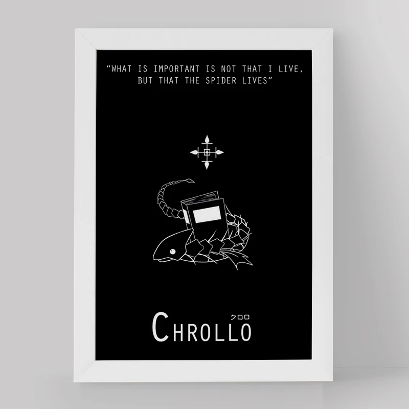 تابلو خندالو مدل نماد کرولو انیمه هانتر ایکس هانتر کد 11928