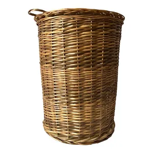 سبد لباس چرک حصیری کد 123