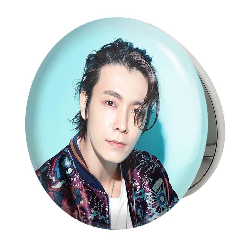 آینه جیبی خندالو طرح دونگهه گروه سوپر جونیور Super Junior مدل تاشو کد 21392 