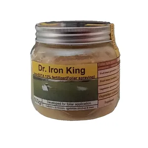 کود آهن کلات محلول پاشی EDTA 13% دکتر آیرن کینگ مدل Foiler01 وزن 500 گرم 