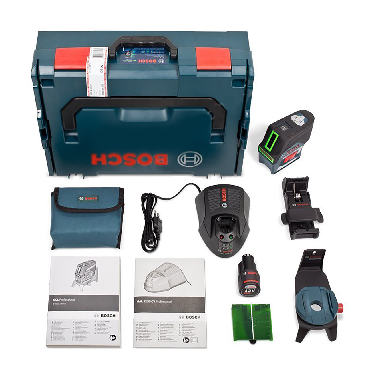 تراز لیزری بوش مدل GCL 2-50 CG L-BOXX