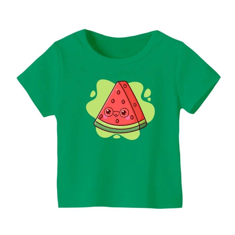 تی شرت آستین کوتاه بچگانه مدل هندوانه یلدایی کد 46