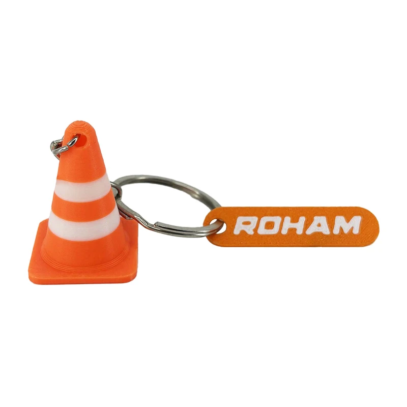جاکلیدی رهام مدل KH0059 طرح کله قندی ترافیکی