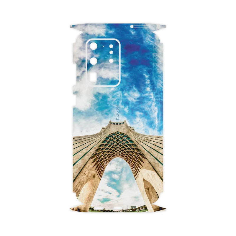 برچسب پوششی ماهوت مدل AZADI-Tower-FullSkin مناسب برای گوشی موبایل سامسونگ Galaxy S20 Ultra