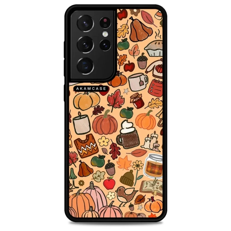 کاور آکام مدل AMC-WSGS21U-PUMPKIN-13 مناسب برای گوشی موبایل سامسونگ Galaxy S21 Ultra