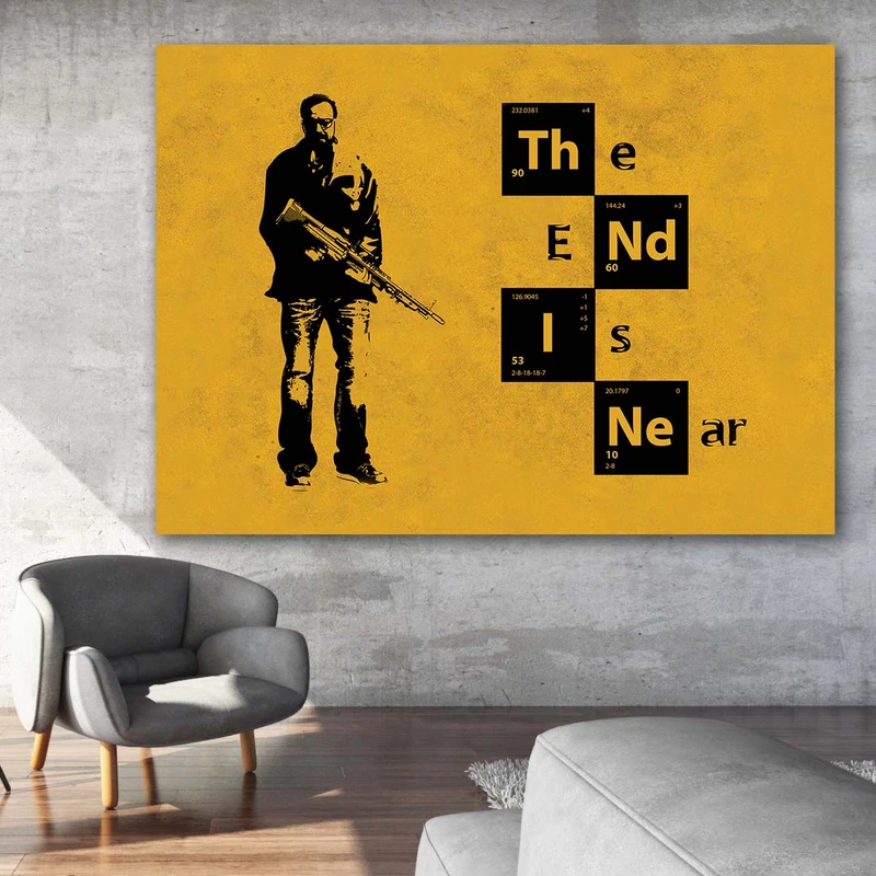 تابلو شاسی طرح Breaking Bad مدل Miscellaneous 0108
