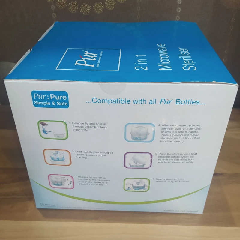 عکس شماره 10 : استریل کننده شیشه شیر پیوور مدل pr-100 مدل 2021