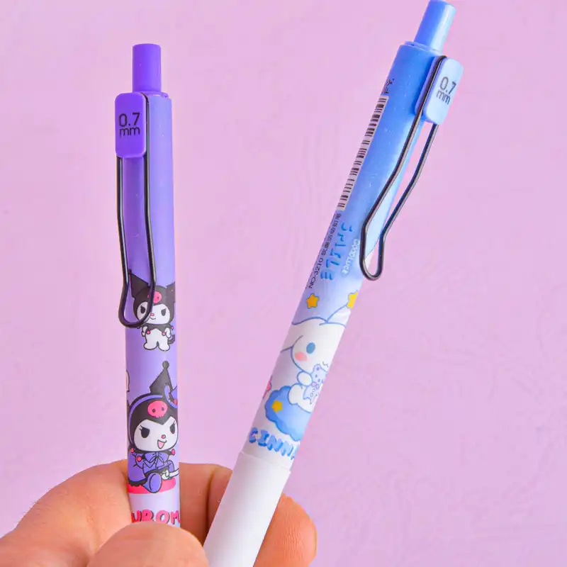 مداد نوکی 0.7 میلی متری مدل کرومی و دوستان بسته 2 عددی