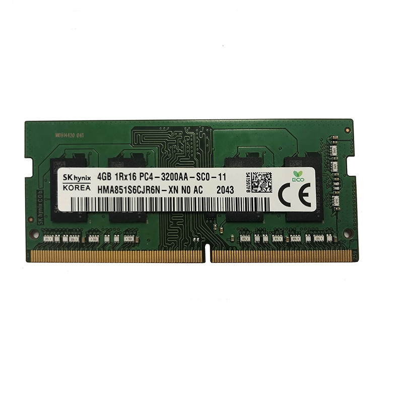 رم لپ تاپ DDR4 تک کاناله 3200مگاهرتز CL15 اس کی هاینیکس مدل PC4-3200 ظرفیت 4 گیگابایت