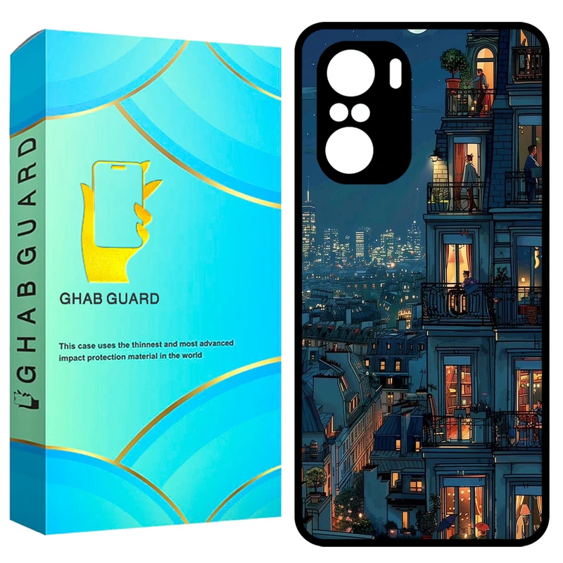 کاور قاب گارد طرح شب مدل GCHPF3 مناسب برای گوشی موبایل شیائومی Poco F3 / Redmi K40 / Redmi K40 Pro 