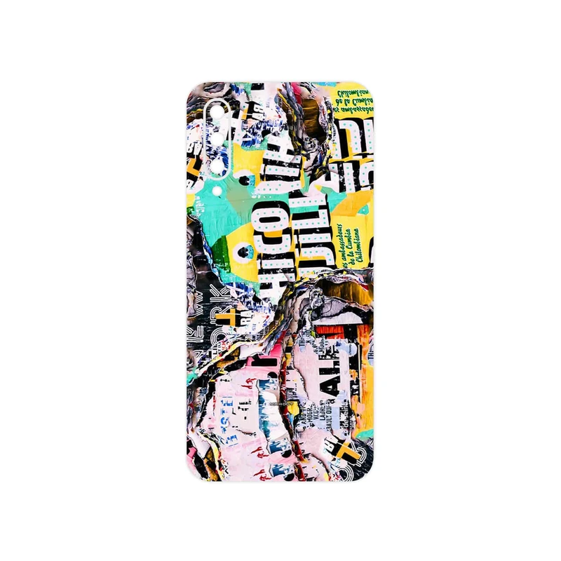 برچسب پوششی ماهوت مدل Collage of Teared Paper مناسب برای گوشی موبایل شیائومی Mi A3