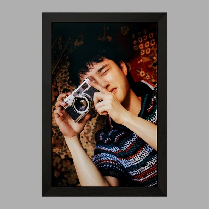 تابلو خندالو مدل دی او گروه اکسو EXO  کد 13381