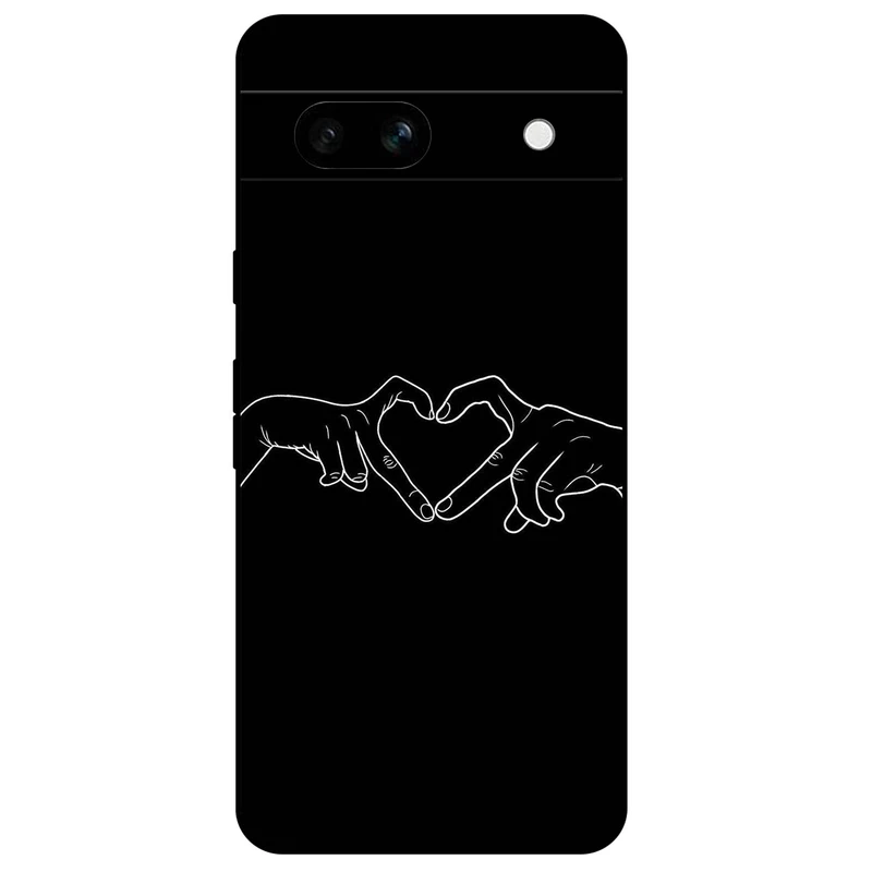 کاور مگافون طرح عشق مدل 1857 مناسب برای گوشی موبایل گوگل Pixel 7A