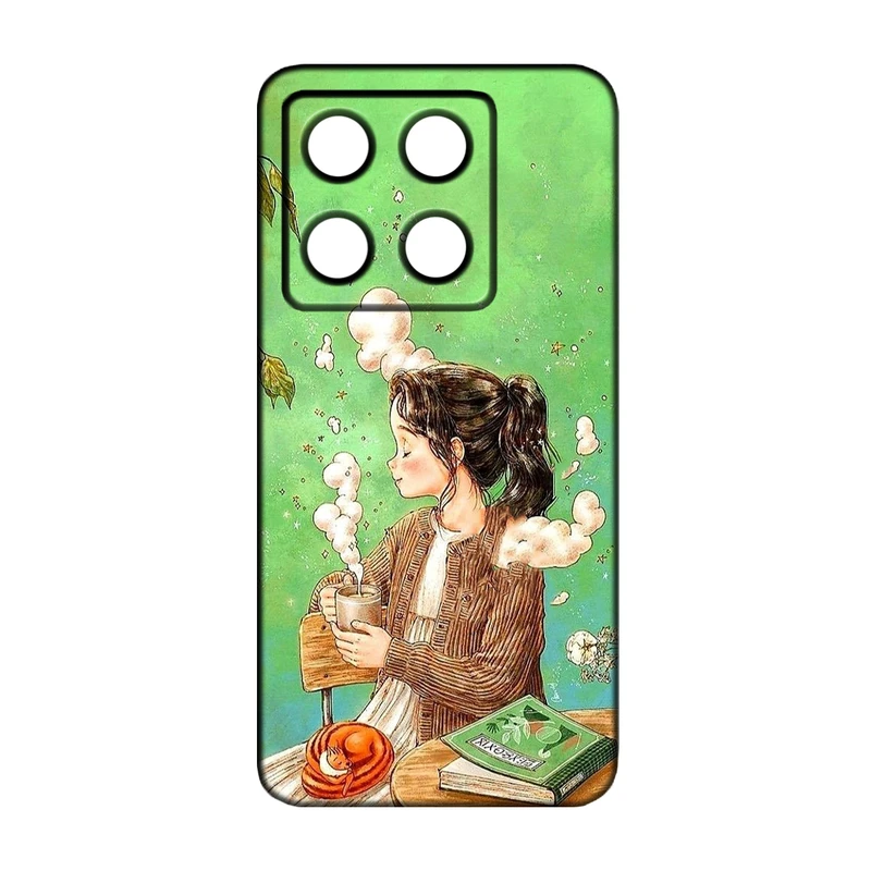 کاور طرح دخترانه کد 252 مناسب برای گوشی موبایل شیائومی 14T Pro