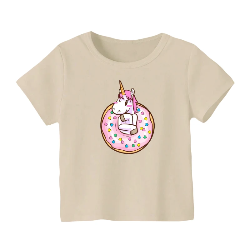 تی شرت آستین کوتاه بچگانه مدل یونیکورن کد ۳۳