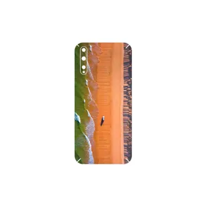 MAHOOT Beach and Green Sea Cover Sticker for Huawei Y8p