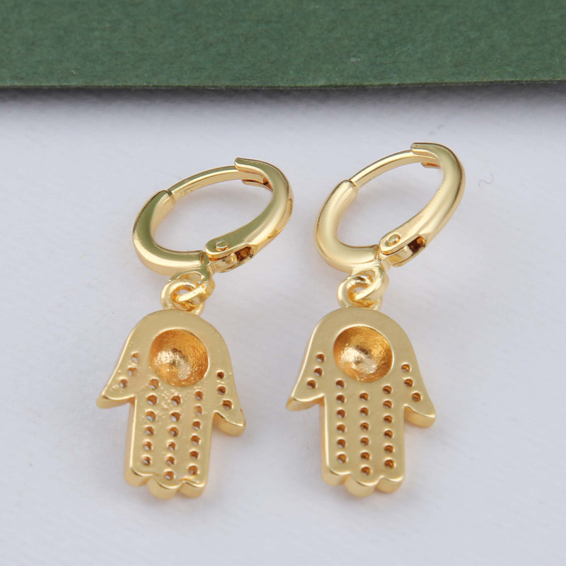 گوشواره زنانه بازرگانی میلادی مدل چشمو نظر مدرن کد GZN_336 گوشواره زنانه بازرگانی میلادی مدل چشمو نظر مدرن کد GZN_336