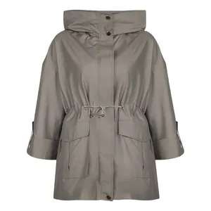 بارانی زنانه نیزل مدل 0147-101 رنگ سبز چمنی