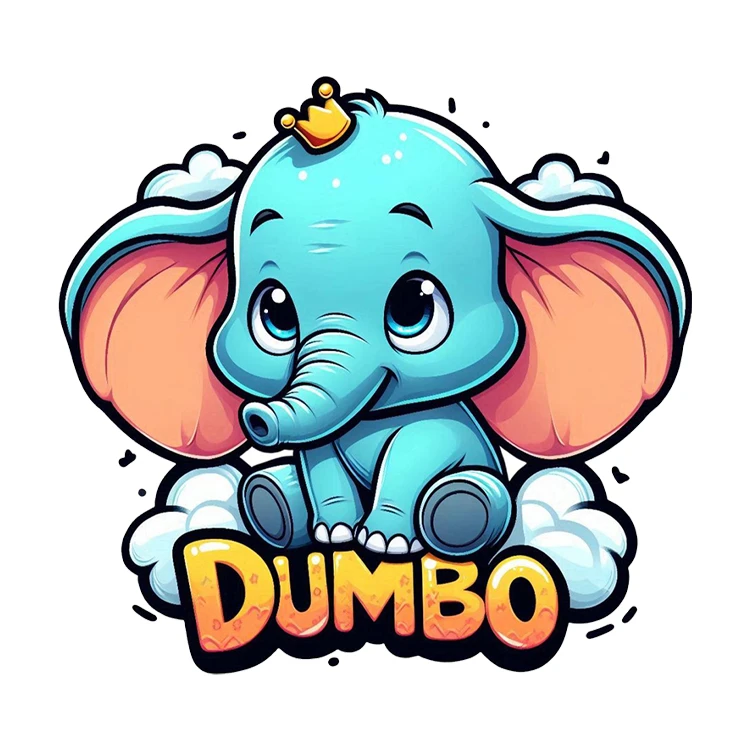 استیکر پارچه و لباس پاد آفرین مدل دامبو کد 1338