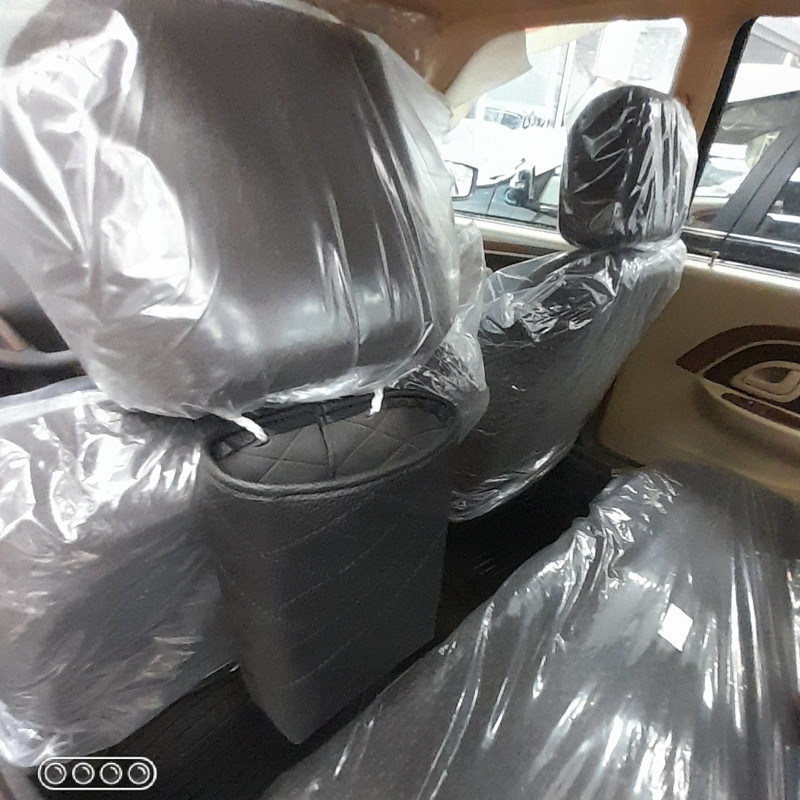 سطل زباله خودرو مدل آبرنگ مجموعه دو عددی