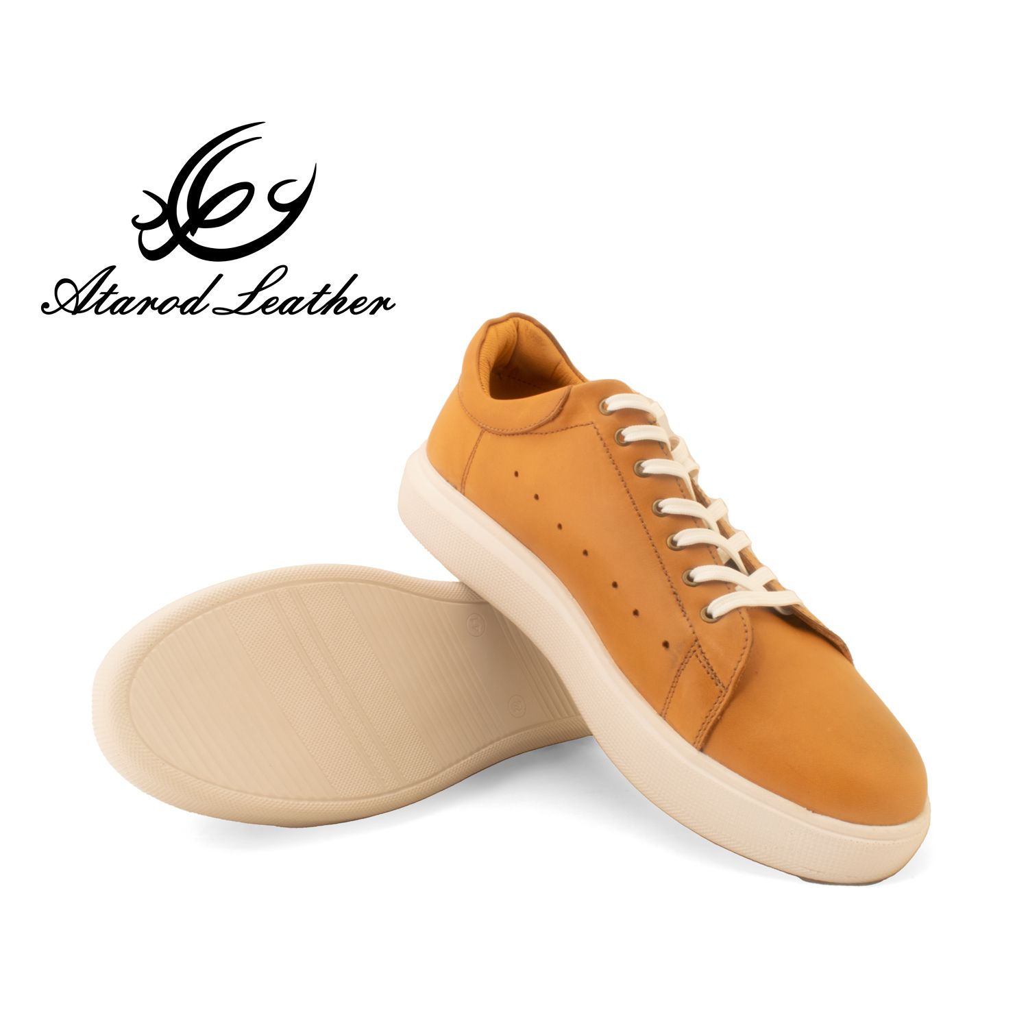 کفش روزمره مردانه چرم عطارد مدل چرم طبیعی کد SH389 -  - 2
