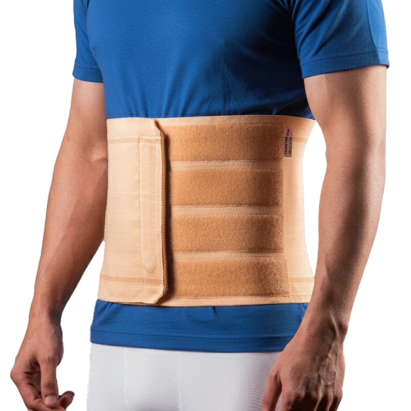 شکم‌بند کشی طبی توان تن خزر مدل ساده کد BA006-f 