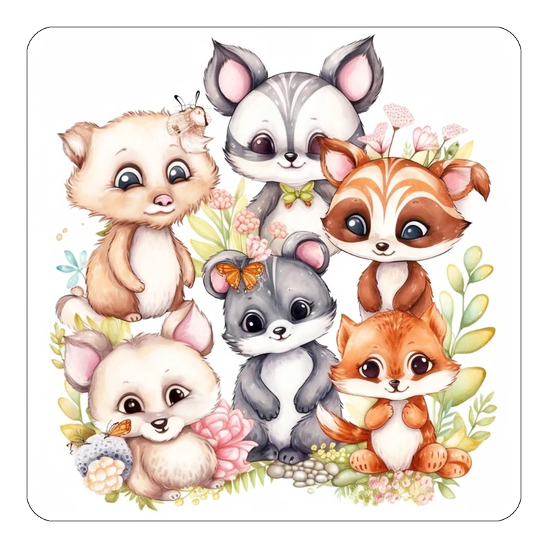 مگنت کاکتی طرح حیوانات کارتونی مدل mp28831