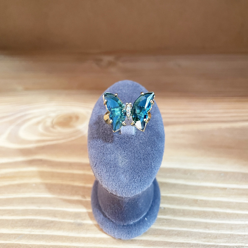 انگشتر زنانه مدل پروانه کد BL001