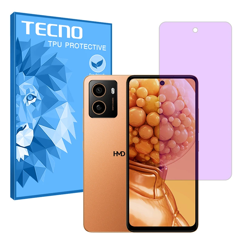 محافظ صفحه نمایش فیلتر بنفش تکنو مدل Eye Care مناسب برای گوشی موبایل اچ ام دی Pulse Plus