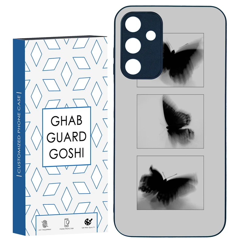 کاور قاب گارد گوشی طرح پروانه کد TPU-178 مناسب برای گوشی موبایل سامسونگ Galaxy A15