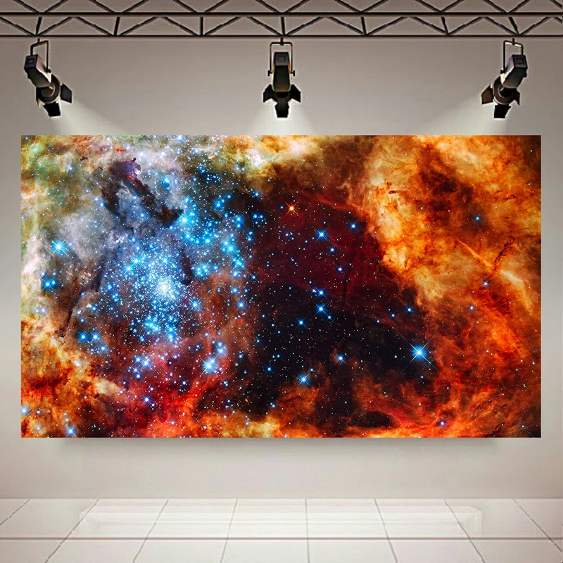 پوستر مدل کهکشان و ستارگان کد AR2750