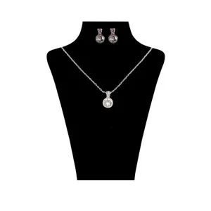 نیم ست زنانه تاش مدل تک نگین کد BX1