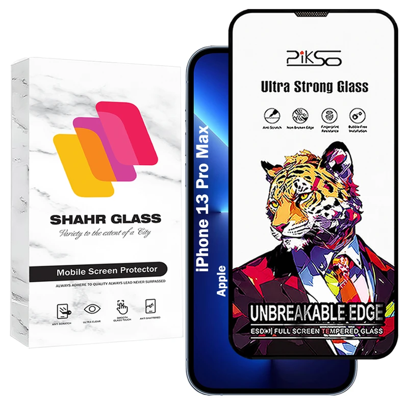 محافظ صفحه نمایش شهر گلس مدل PICSO مناسب برای گوشی موبایل اپل iPhone 13 Pro Max