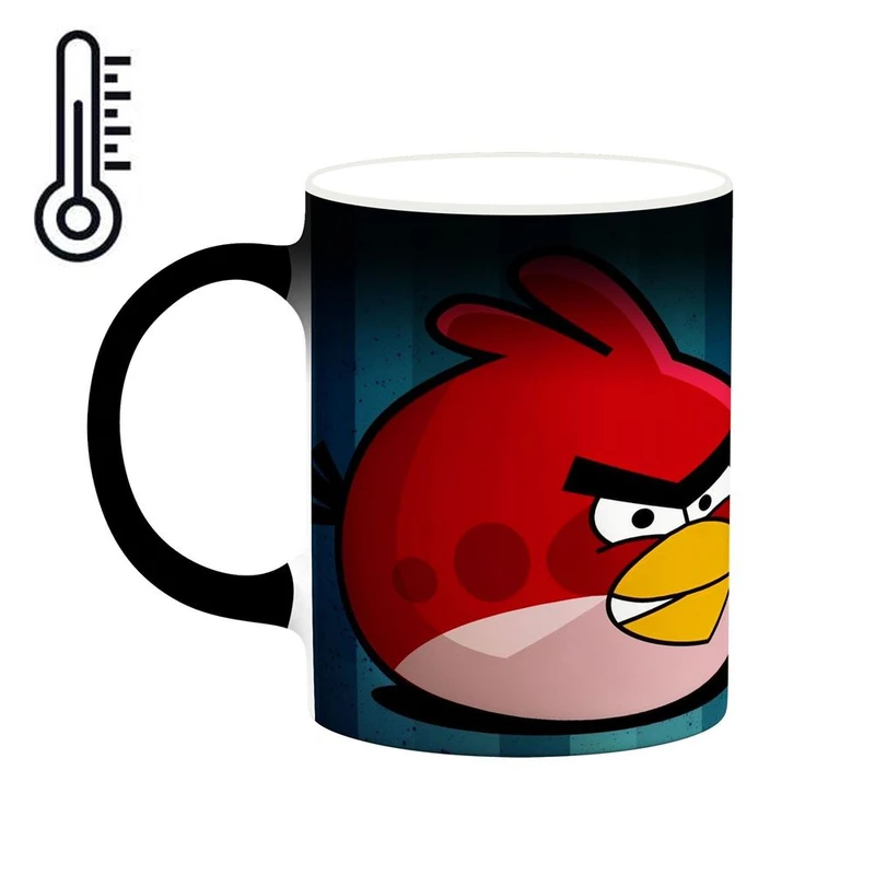 ماگ حرارتی کاکتی مدل بازی پرندگان خشمگین Angry Birds کد mgh27485