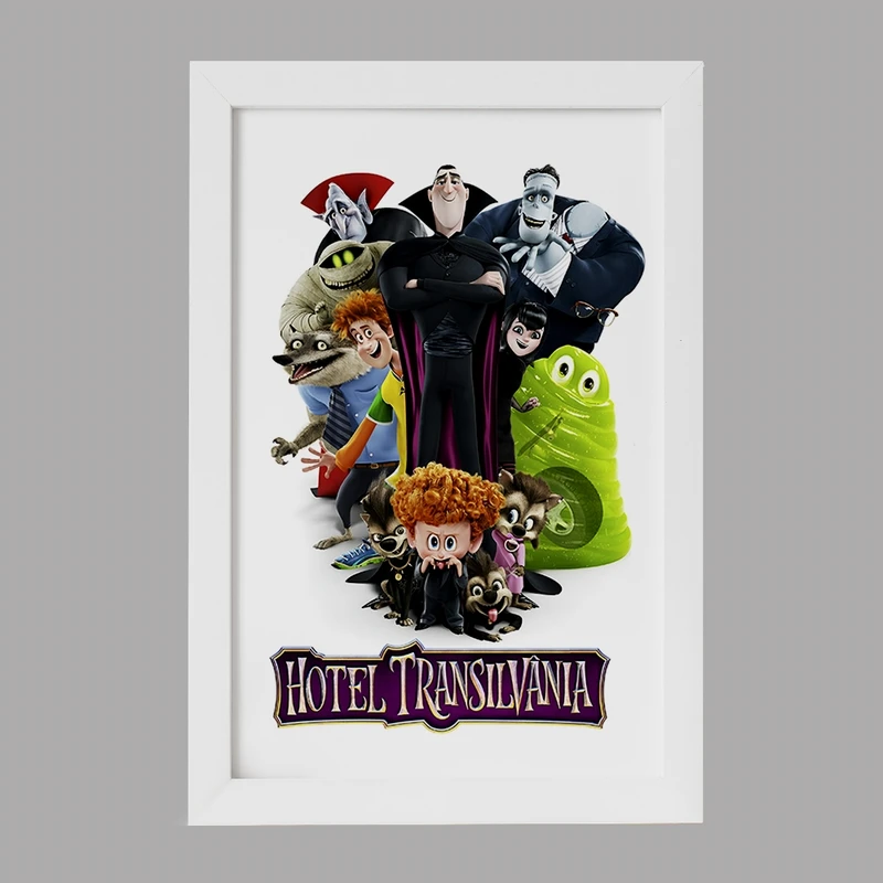 تابلو خندالو مدل هتل ترانسیلوانیا کد F4863