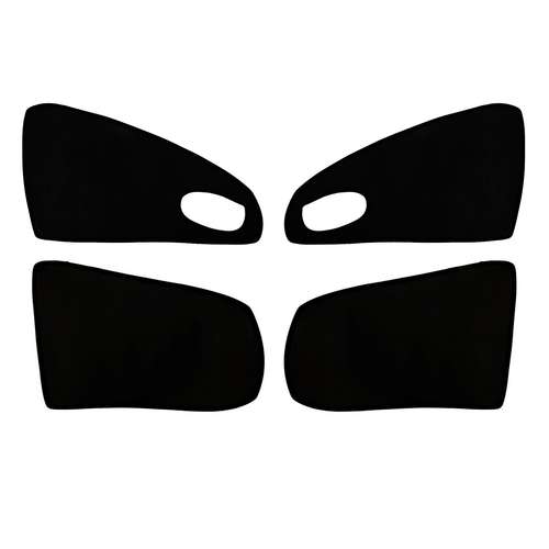 آفتابگیر خودرو مدل PRO UV مناسب برای پژو 206 مجموعه 4 عددی