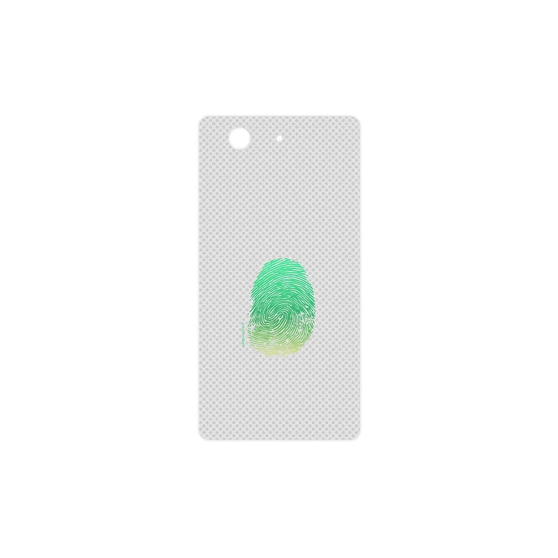 برچسب پوششی ماهوت مدل Minimal Fingerprint مناسب برای گوشی موبایل سونی Xperia Z3 Compact