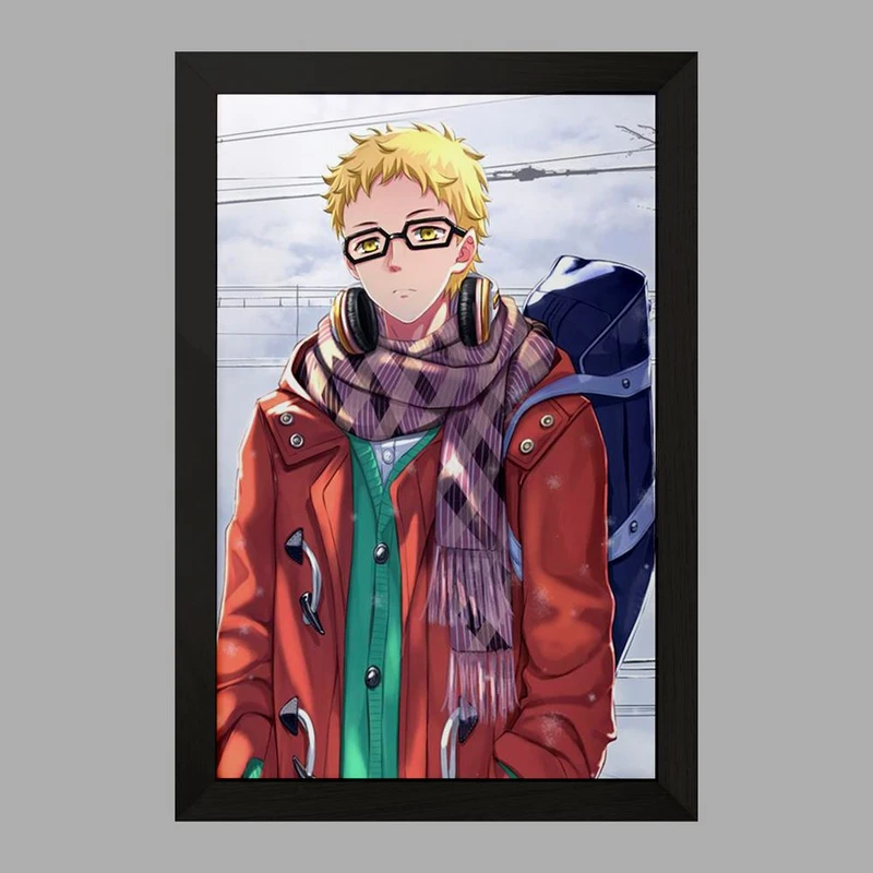 تابلو خندالو مدل سوکیشیما کئی انیمه آبشار سرنوشت هایکیو کاگیاما  کد 11179