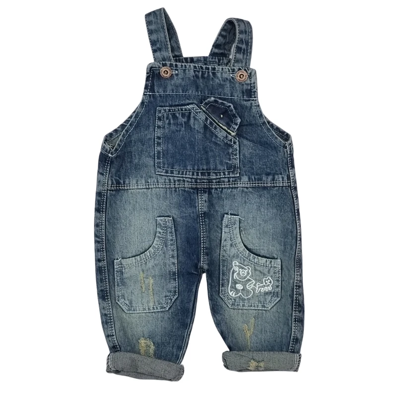 سرهمی جین بچگانه مدل 67