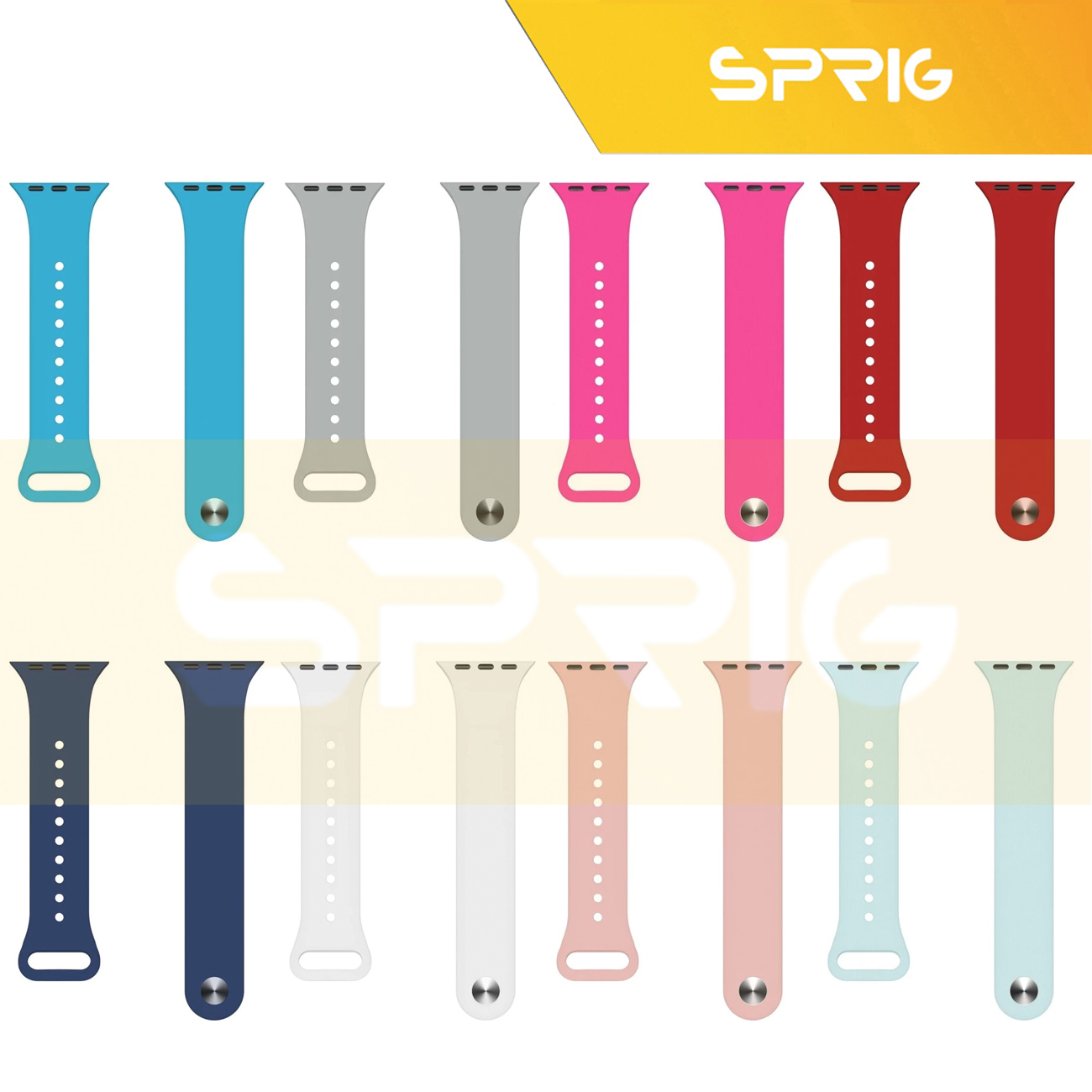 بند اسپریگ مدل Silicone مناسب برای ساعت هوشمند ویرفیت HK9 Pro