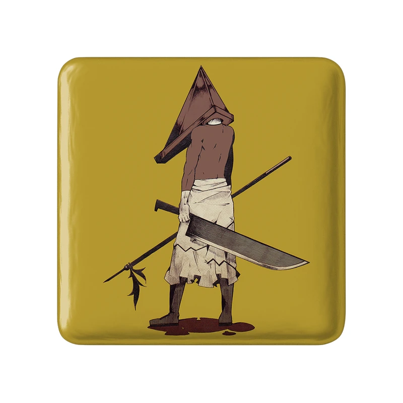 مگنت خندالو طرح بازی سایلنت هیل‌ (Silent Hill) مدل مربعی کد 34455