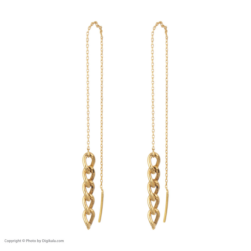 گوشواره طلا 18 عیار زنانه مایا ماهک مدل ME0935 طرح کارتیه