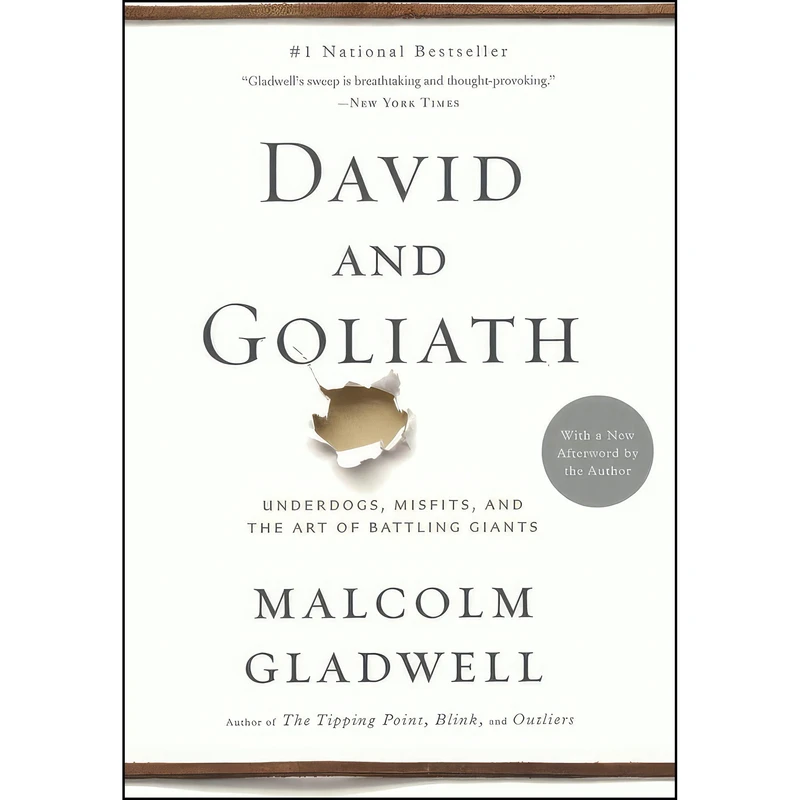 کتاب David And Goliath اثر Malcolm Gladwell انتشارات Turtleback Books