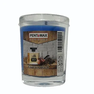شمع لیوانی پنت مکس مدل عطری کاپتان بلک