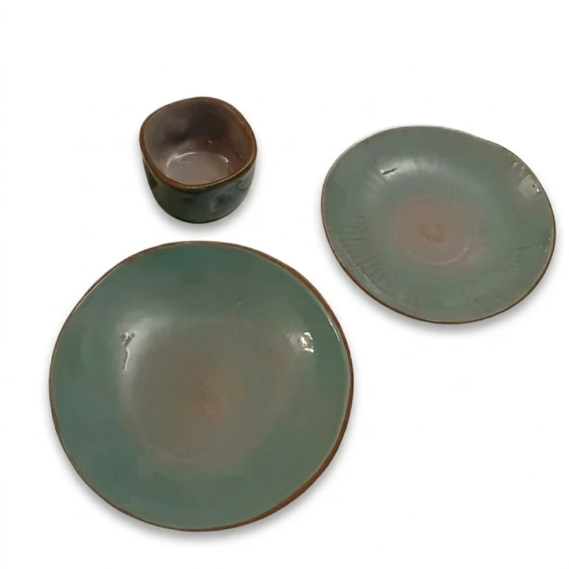 اردوخوری سرامیکی مدل OR1 بسته سه عددی