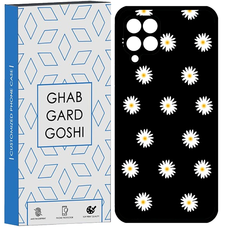 کاور قاب گارد گوشی طرح گل کد TPU-018 مناسب برای گوشی موبایل سامسونگ Galaxy A12 / M12